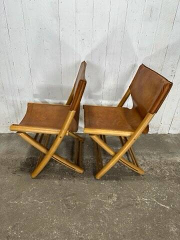 Chaise safari ancienne