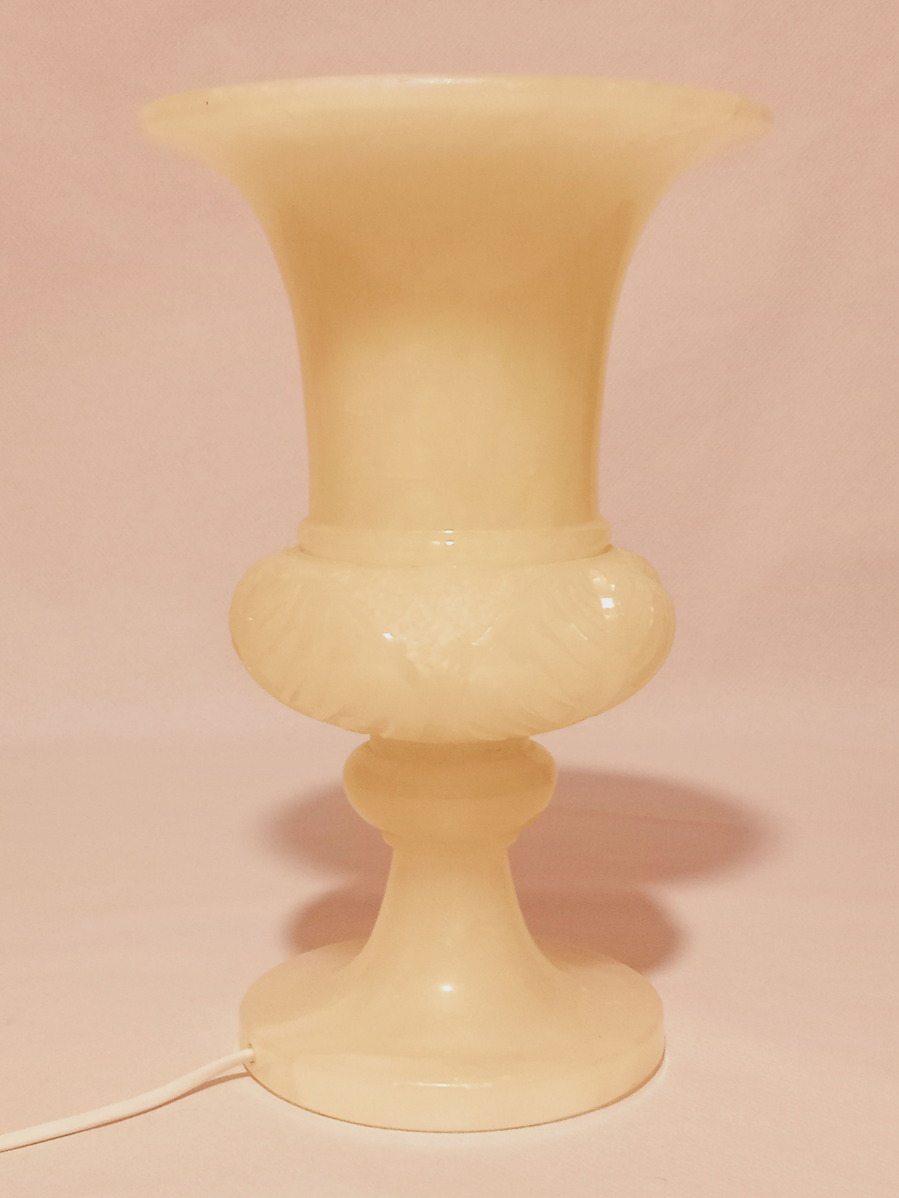 Alabaster table lamp
