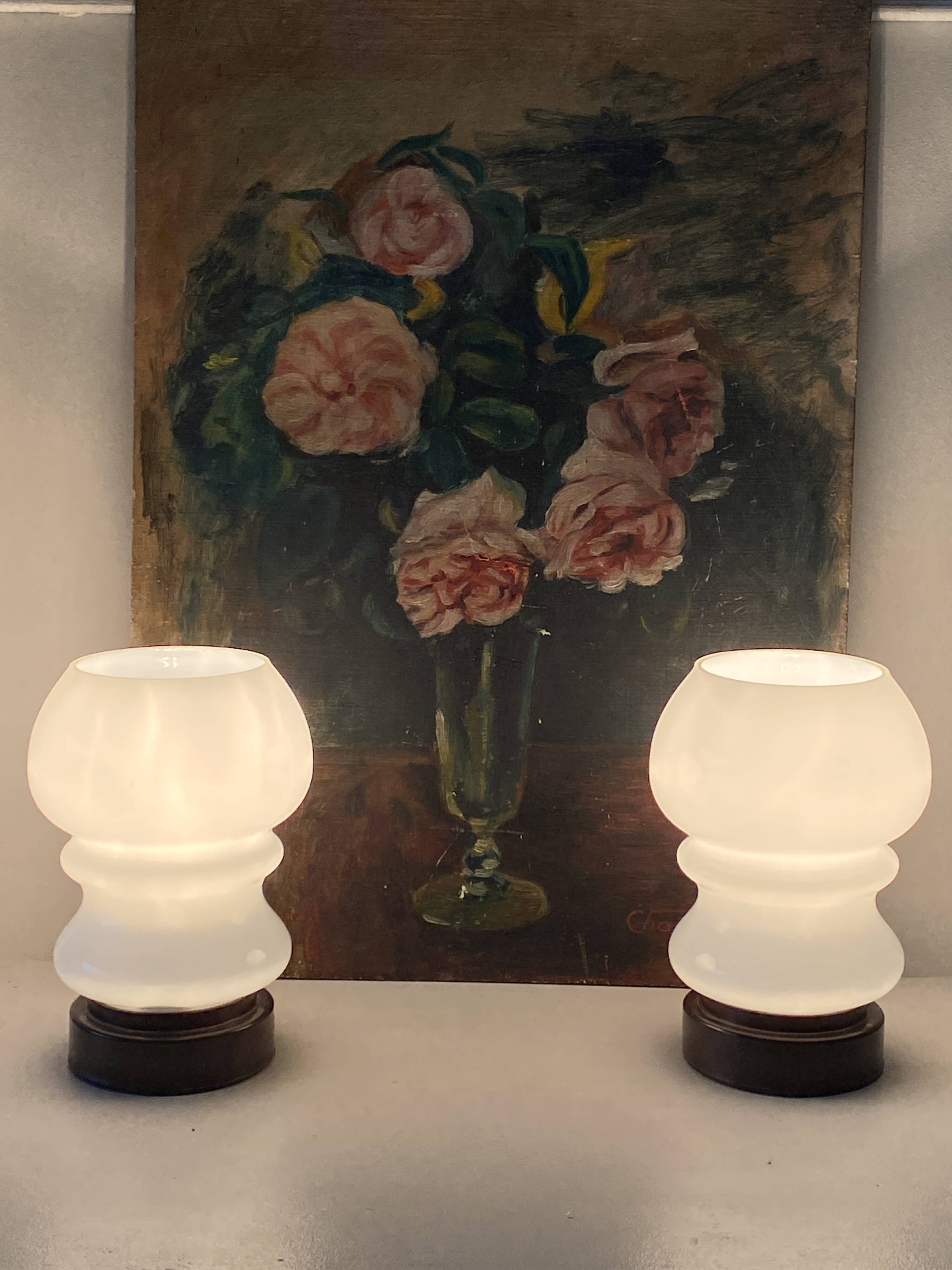 Pair of 1970s lamps