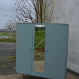 Vintage wardrobe and shelves
