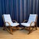 Set of German armchairs from WK Wohnen, 1970s