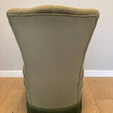 Toad velvet armchair