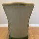 Fauteuil velours crapaud