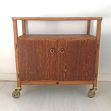 Vintage serving table 60