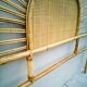 Rattan headboard