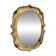 Mid-century ceramic mirror, Pan Keramik, 1970s