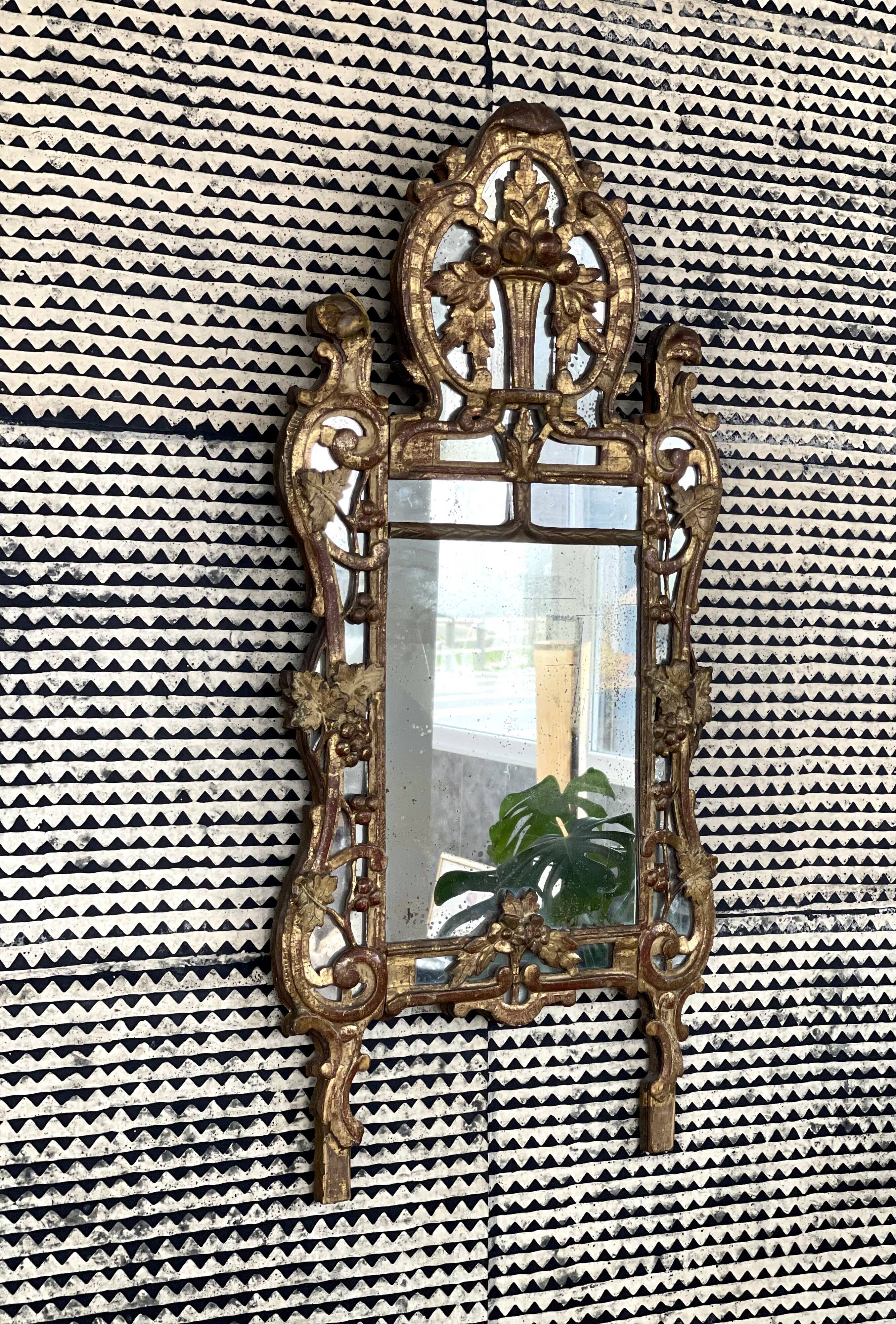 Beaucaire mirror 18th 55x110cm