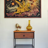 Wood and metal extra furniture