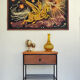 Wood and metal extra furniture