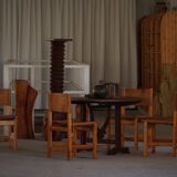 20th century, set of 4 "Kotka" dining chairs by Tomas Jelinek for IKEA, 1980s