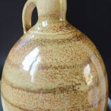 Stoneware pitcher by Matthieu Liévois, Atelier Créamik (Séné, Morbihan)