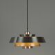 Danish vintage Nova pendant lamp by Jo Hammerborg, Fog og Morup, 1963