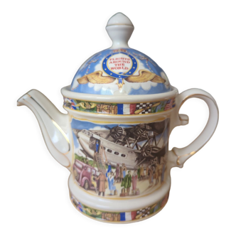 James sadler england tea pot golden age of travel flights around the world