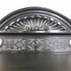 Blackened wooden buffet