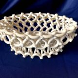 Basket or cup in langeais earthenware basketwork