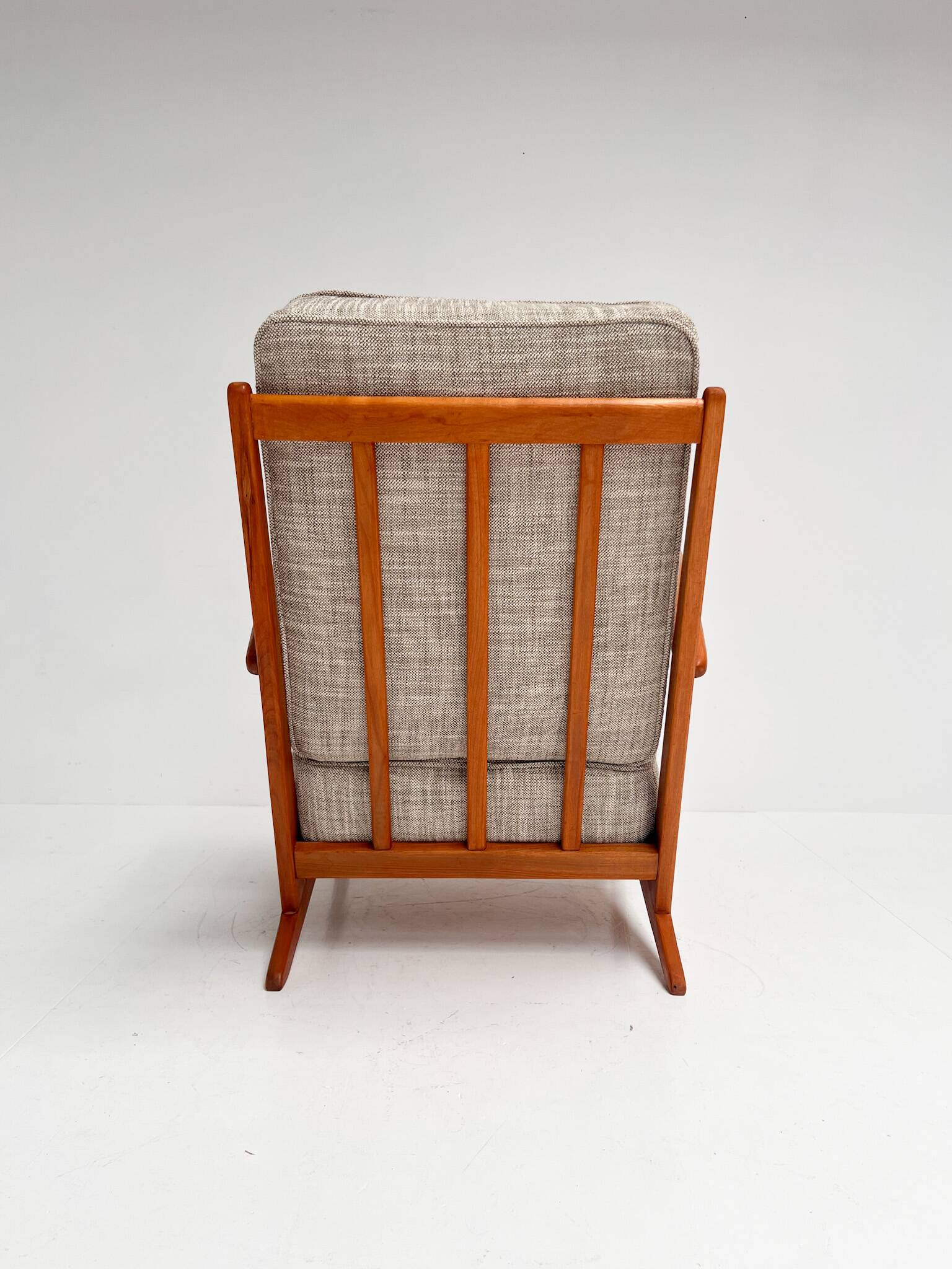 Wooden Midcentury armchairs with spindles from the 1960s