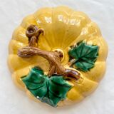 Yellow ceramic dish Vallauris