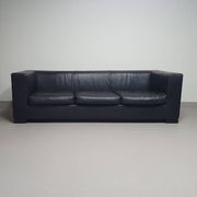 Wittmann leather sofa Camin by Paolo Piva