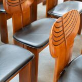Set of 12 Afra & Tobia Scarpa chairs mod. Africa - Gruppo Unico, 80/90