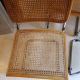 Cesca chairs, B32 by Marcel Breuer