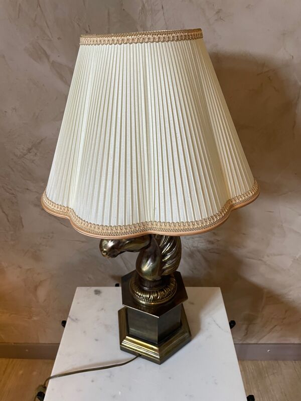 Lampe tête de cheval