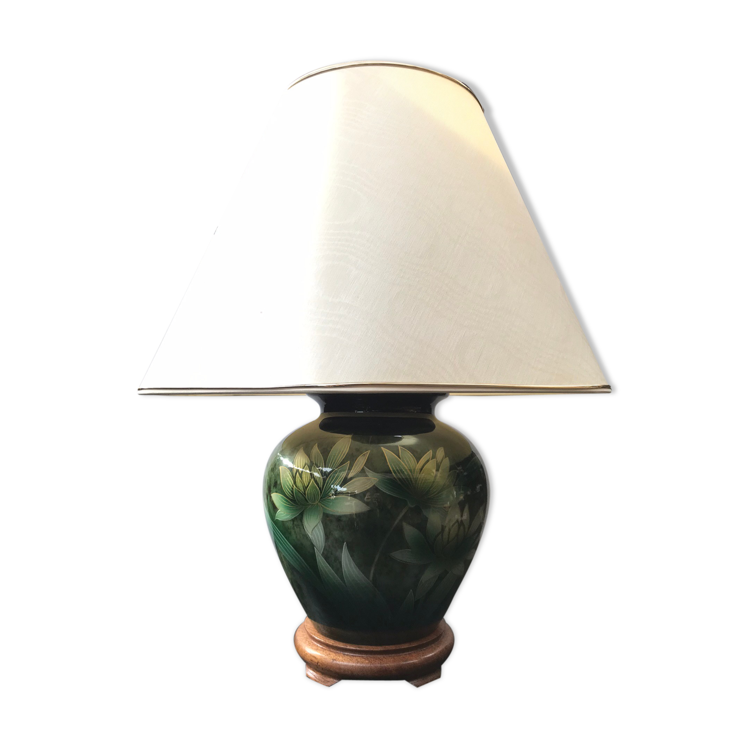 Drimmer green ceramics decor flowers