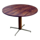 Table à manger Jorge Zalszupin ronde extensible palissandre jacaranda 1960