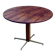 Table à manger Jorge Zalszupin ronde extensible palissandre jacaranda 1960