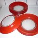 Lot de 6 assiettes creuses rouge Duralex