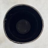 Vintage ceramic vase with abstract decor, Vallauris circa 1960