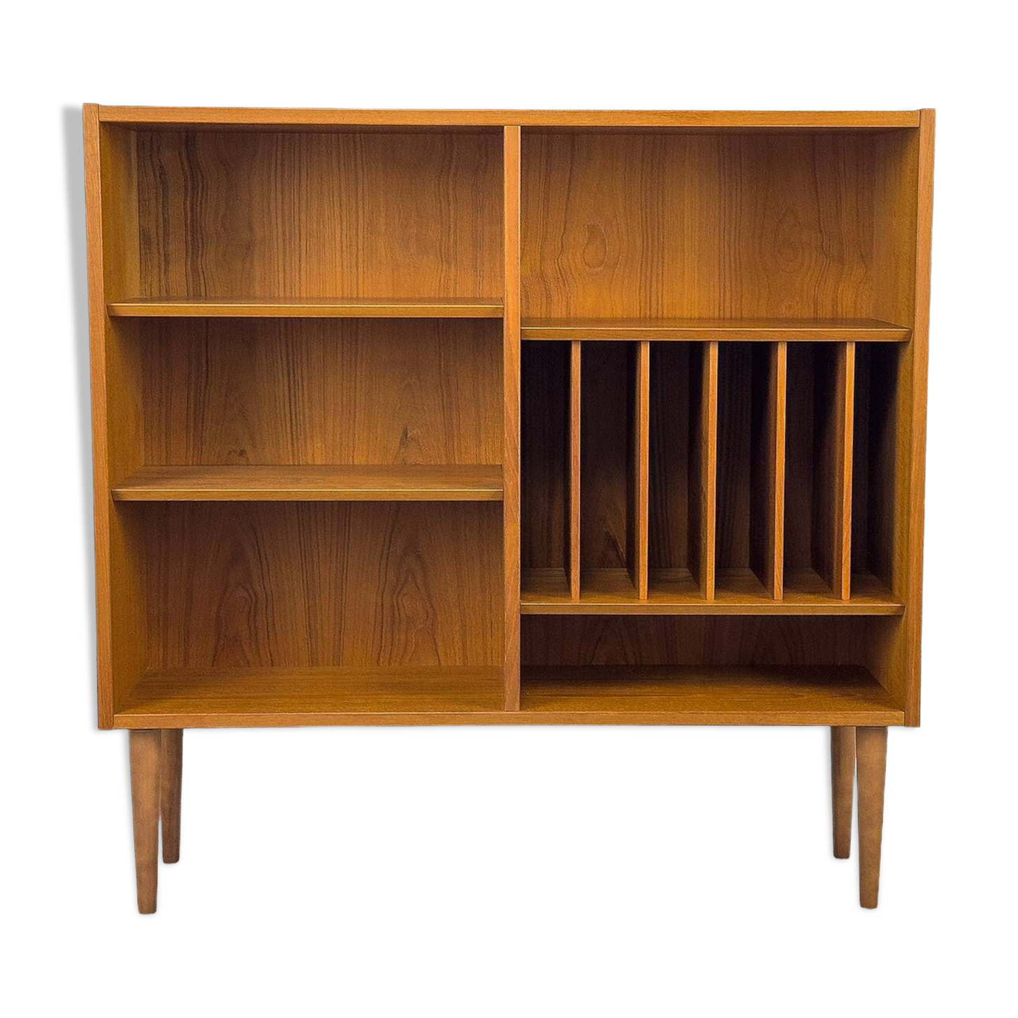 Vintage Danish Teak Bookshelf by Carlo Jensen for Hundevad & Co., 1960s