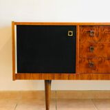 Vintage walnut sideboard 1960