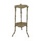 Table d'appoint en laiton de style Art Nouveau