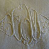Set of 4 monogrammed linen towels LM
