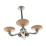 Chandelier art deco 4 branches