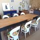Lot of 6 chairs, 60s BAUMANN model MOUETTE, fully restored.