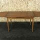 60s 70s Oak Teak Dining Table Danish Modern Design Denmark 60s
