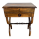 Charles X work table in rosewood veneer.