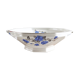 Old porcelain hollow dish of Limoges blue flowers