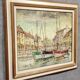 Tableau huile sur toile époque Art Déco vers 1920