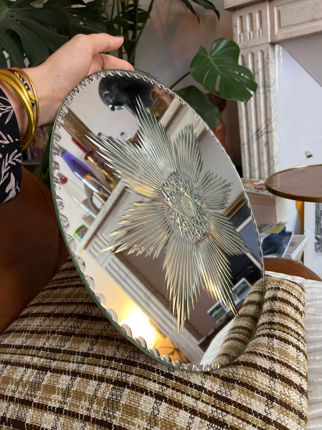 Centertable mirror, 39 cm