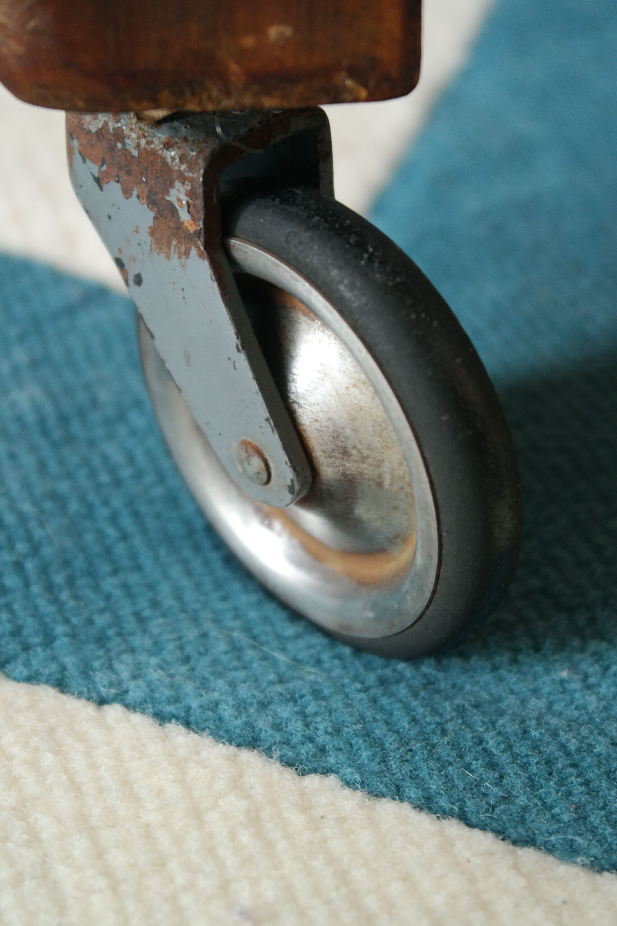 Vintage wooden side table