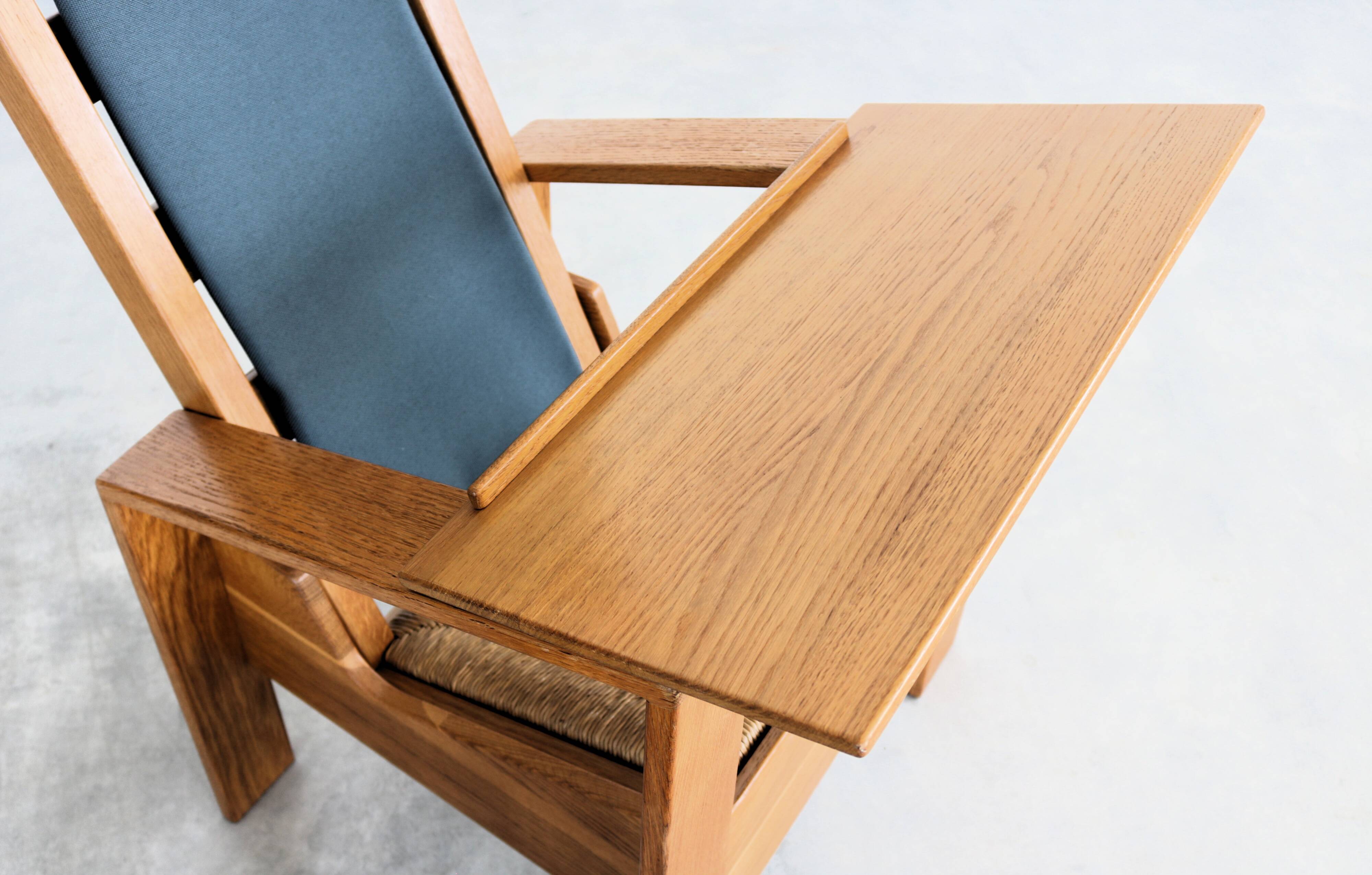 vintage armchair with side table | Wim Mulder | 1980s