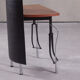 Postmodern small ‘La Vuelta’ desk by Perry King and Santiago Miranda for Akaba, Spain, 1980s