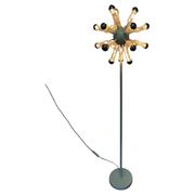 Rare mid-century white floor lamp Sputnik - Atom, around 1980s