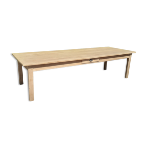 Table de ferme 1 tiroir