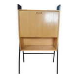 Guariche-style metal and wood secretary