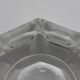 Val St Lambert octagonal crystal ashtray