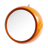 Spaceage mirror table lamp in orange
