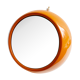 Spaceage mirror table lamp in orange